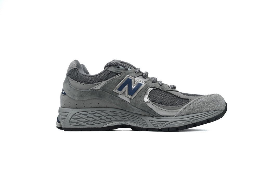 New Balance 2002R Women's & Men's Grey & Navy Mesh Retro Sneakers