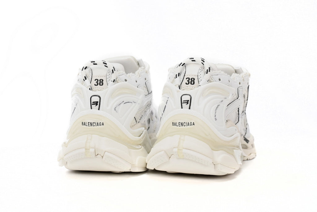 Balenciaga Runner Sneaker – Distressed Low-Top
