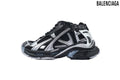 Balenciaga Runner men's shoes  women sneakers – Black & Silver
