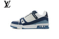Louis Vuitton Trainer shoes for man  women Sneakers - White and Navy