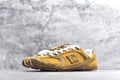 New Balance 530 Women's & Men's Mustard Yellow & Brown Low-Profile Retro Sneakers