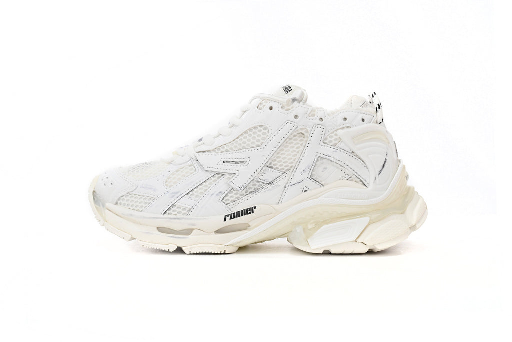 Balenciaga Runner Sneaker – Distressed Low-Top