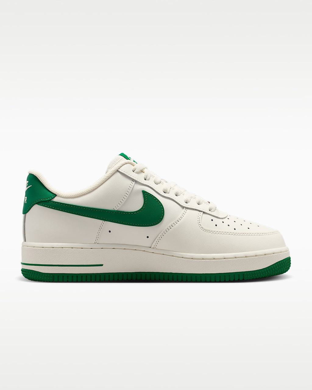 Nike Air Force 1 '07 Sail and Malachite Green Sneakers