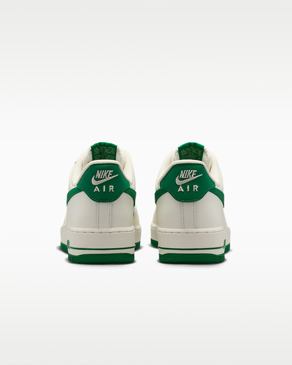 Nike Air Force 1 '07 Sail and Malachite Green Sneakers