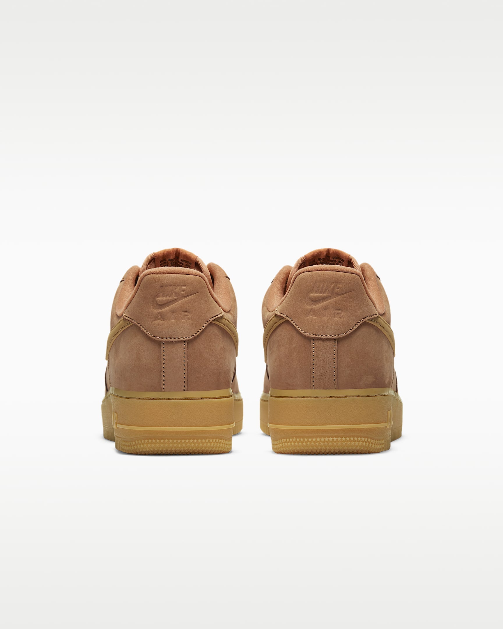 Nike Air Force 1 '07 Wheat Suede Gum Sneakers