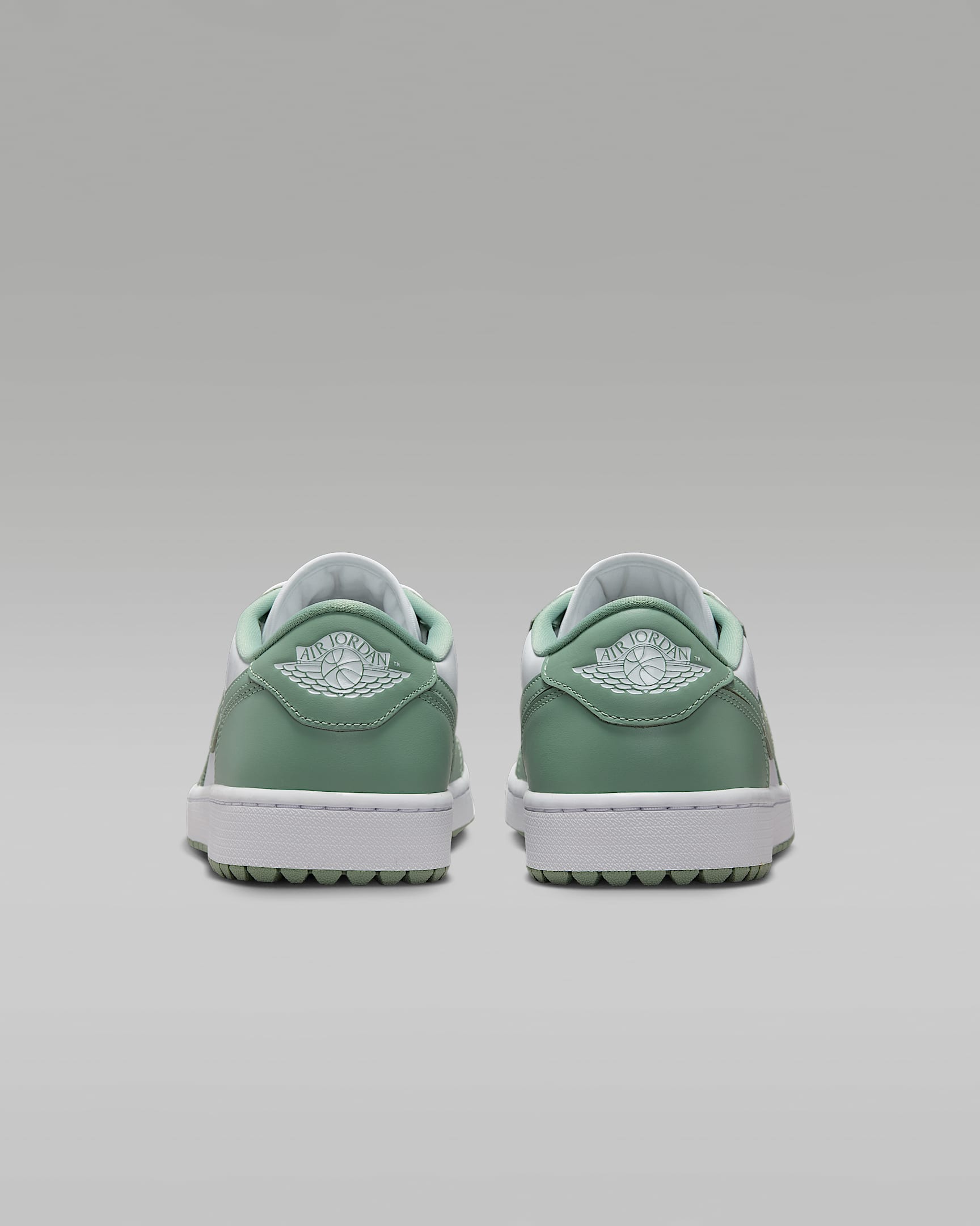 Air Jordan 1 Low OG White Jade Green Leather Sneakers