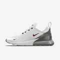 Nike Air Max 270 By You – White/Burgundy/Dark Grey Custom Sneaker