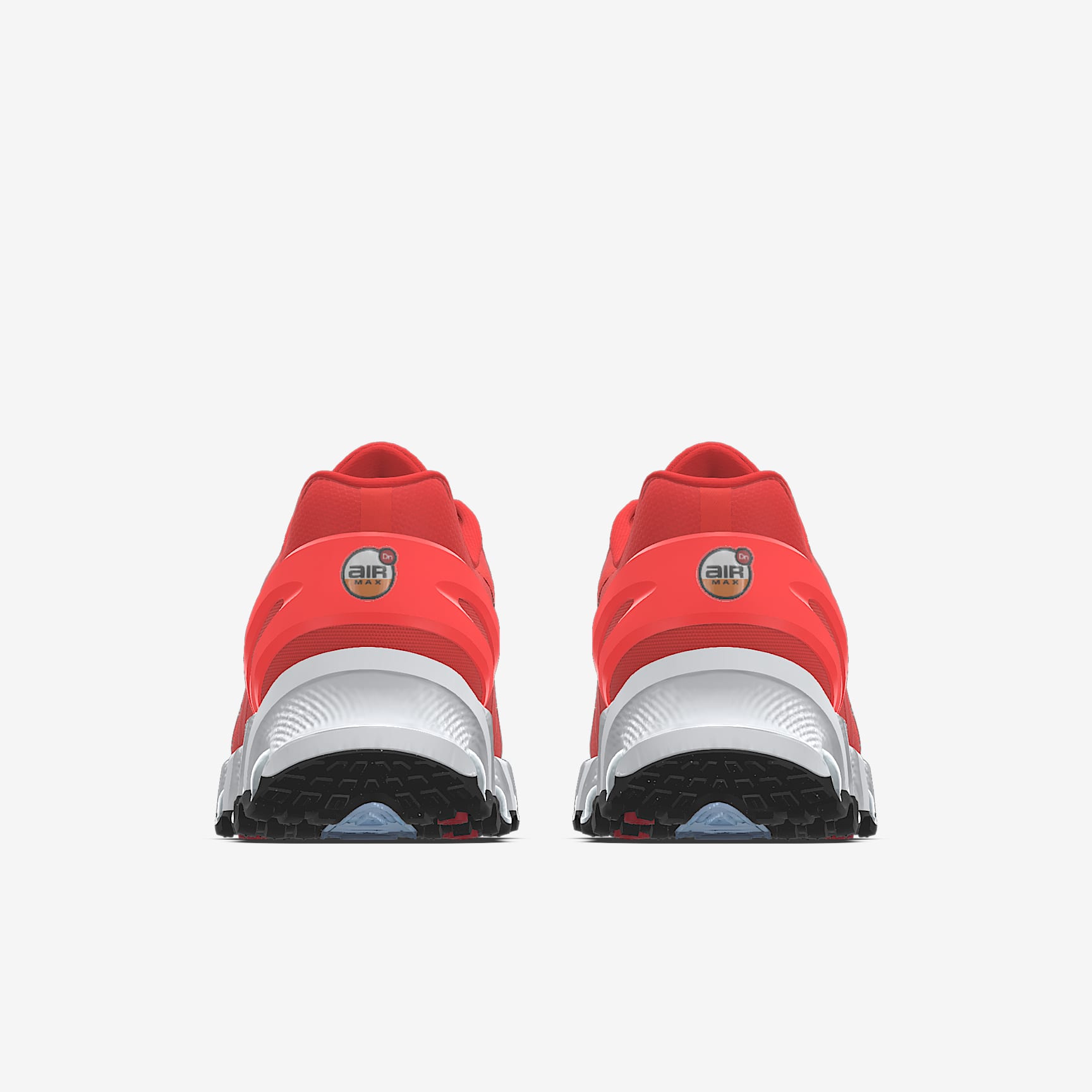 Nike Air Max DN By You – Bright Red/Black/White Custom Sneaker