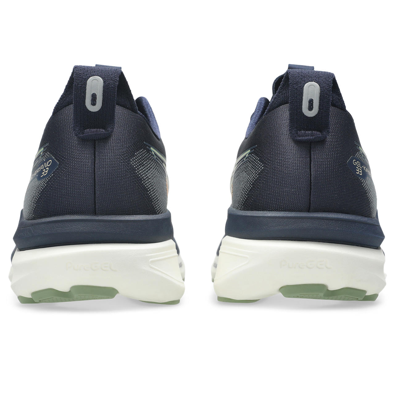 Asics Gel-Kayano 33 Midnight Navy / Sage Green