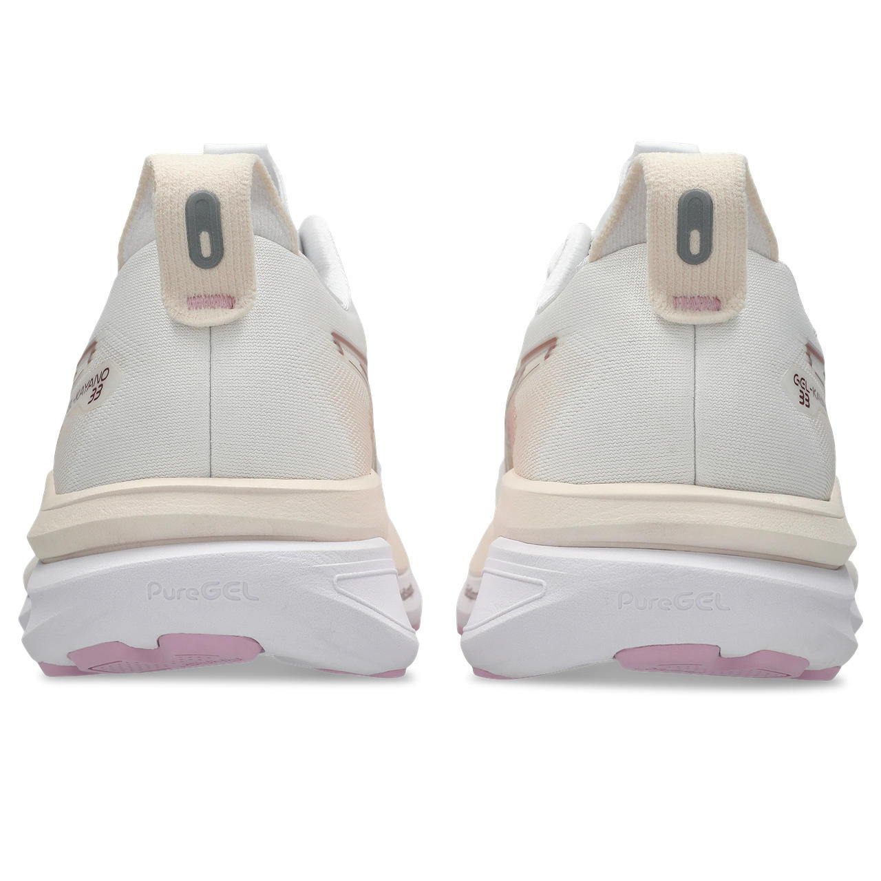 Asics Gel-Kayano 33 White / Dusty Rose