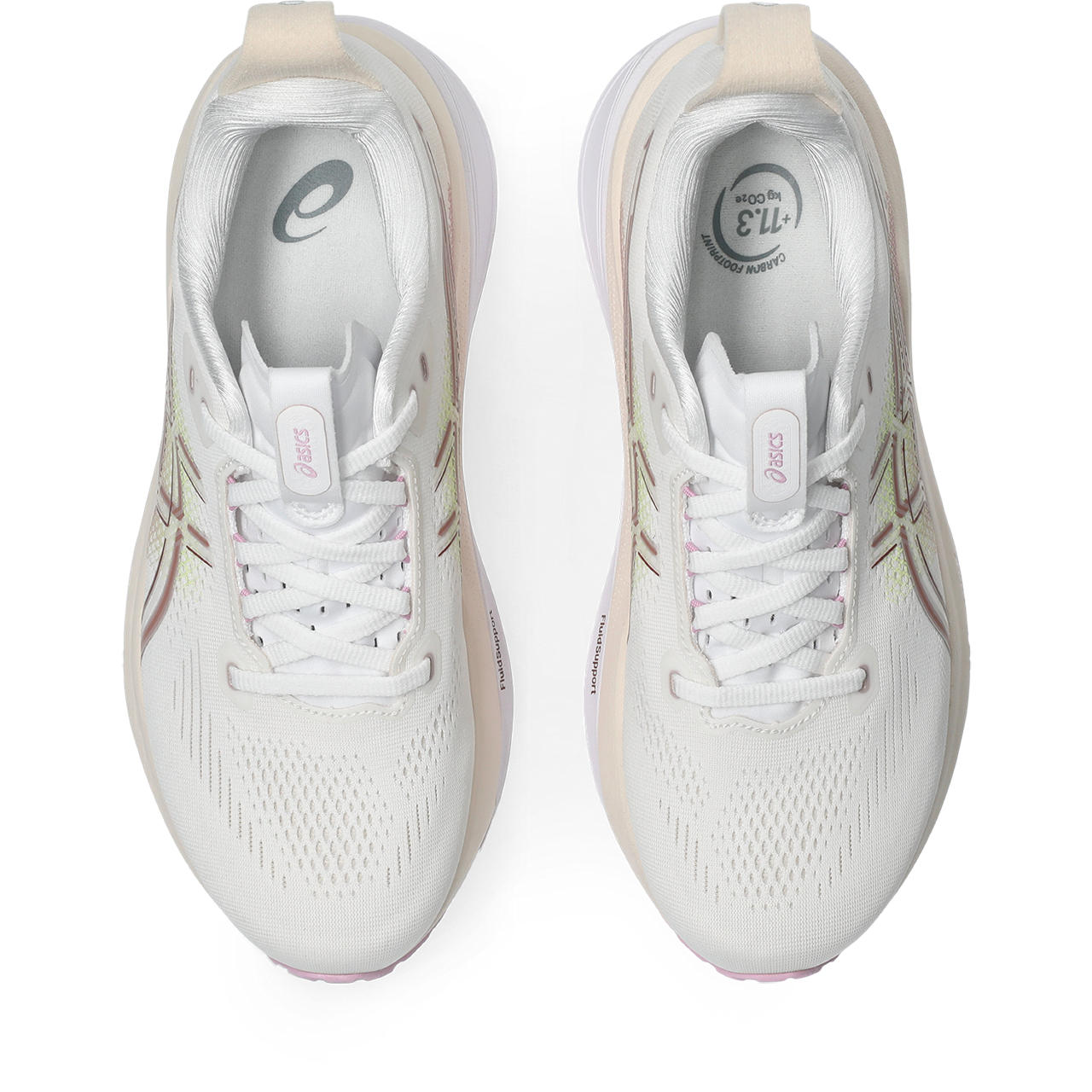 Asics Gel-Kayano 33 White / Dusty Rose