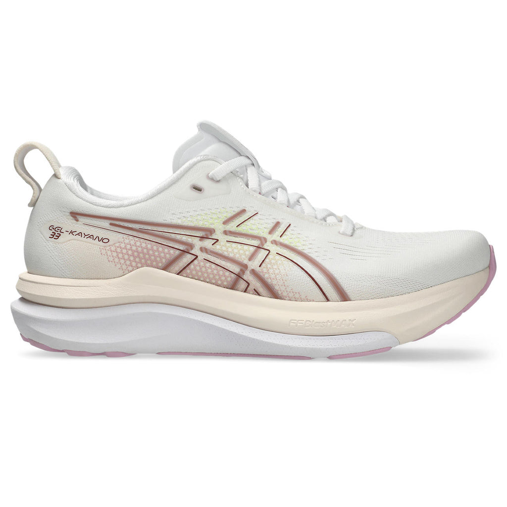 Asics Gel-Kayano 33 White / Dusty Rose