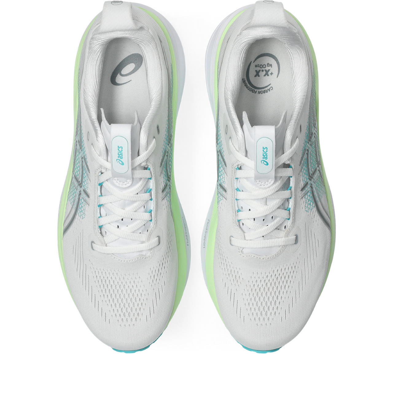 Asics Gel-Kayano 33 White / Mint Green