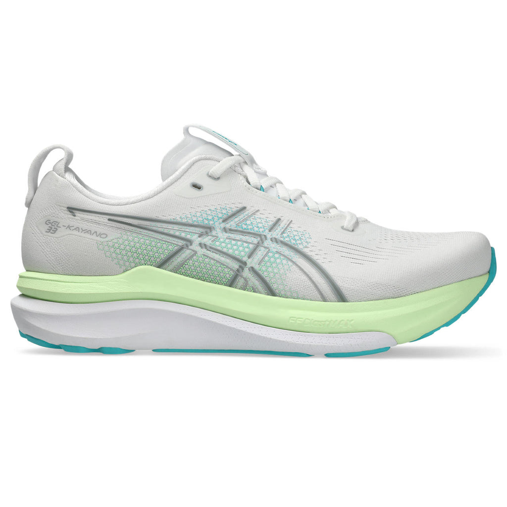 Asics Gel-Kayano 33 White / Mint Green