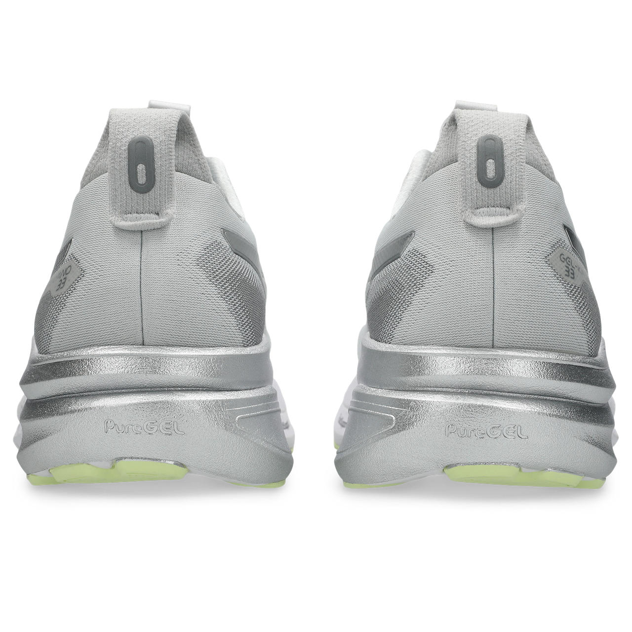 Asics Gel-Kayano 33 Light Grey / Metallic Silver