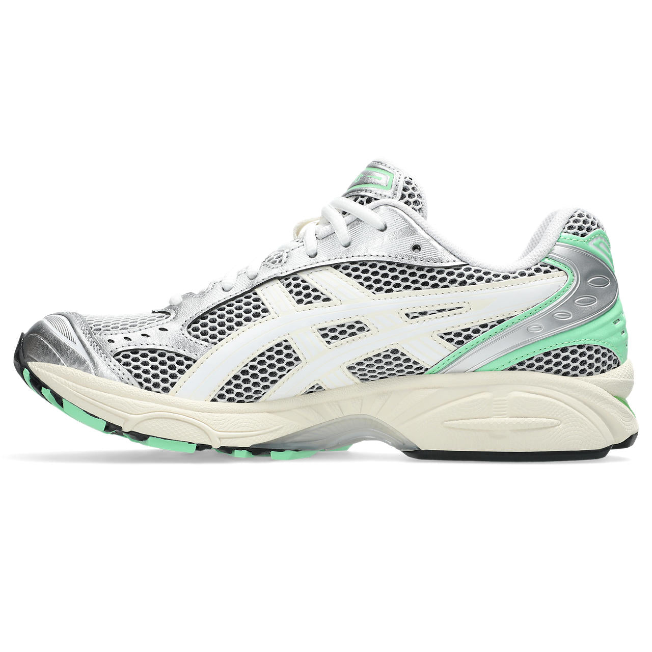 Asics Gel-Kayano 14 Silver / White / Mint Green