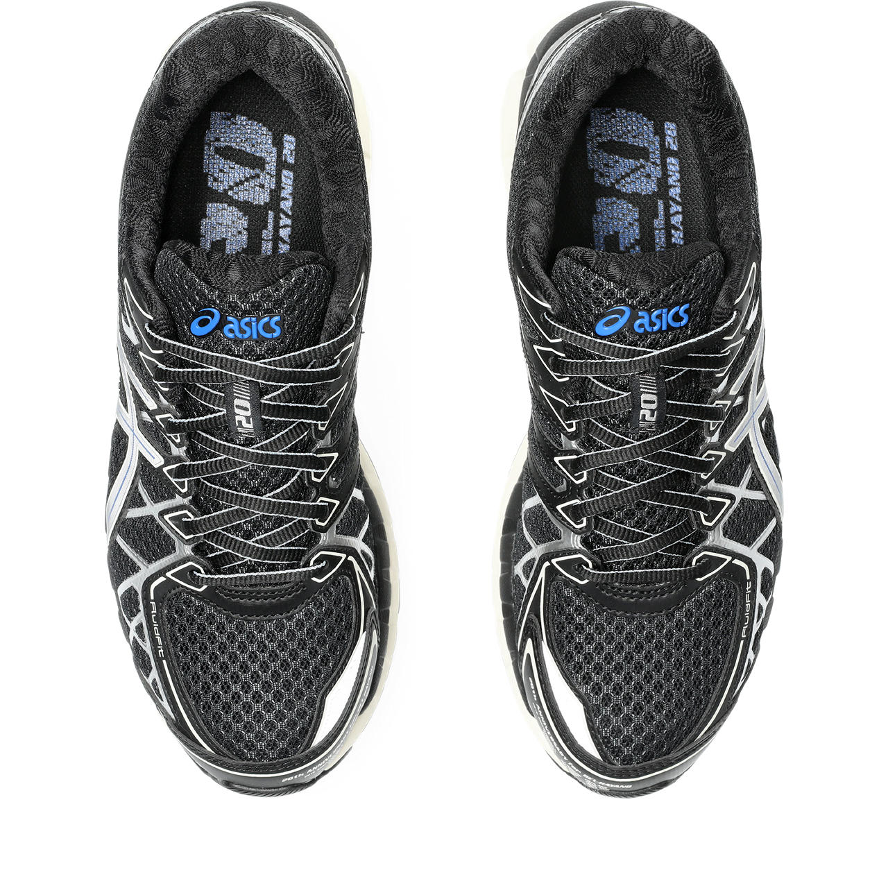 Asics Gel-Kayano 20 Black / Silver / Royal Blue