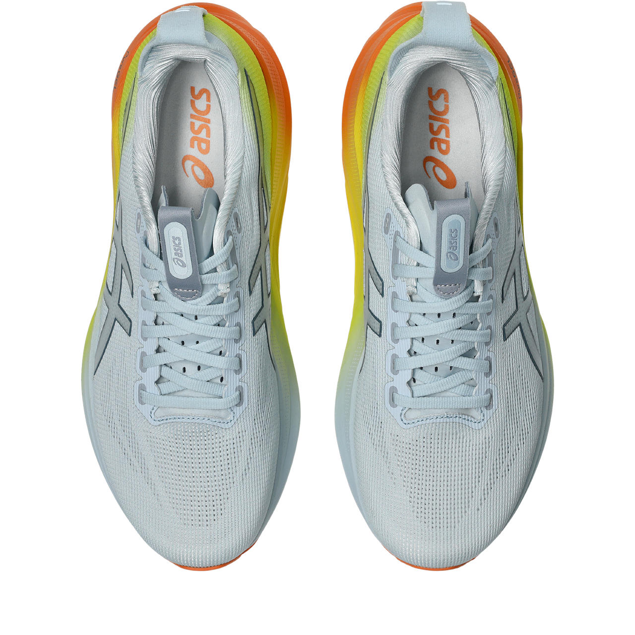 Asics Gel-Kayano 31 Light Blue / Lime / Orange Gradient