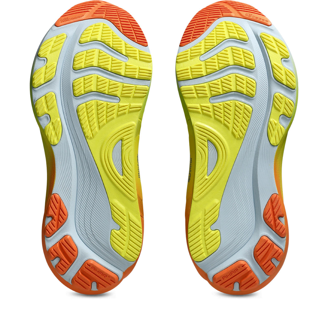 Asics Gel-Kayano 31 Light Blue / Lime / Orange Gradient