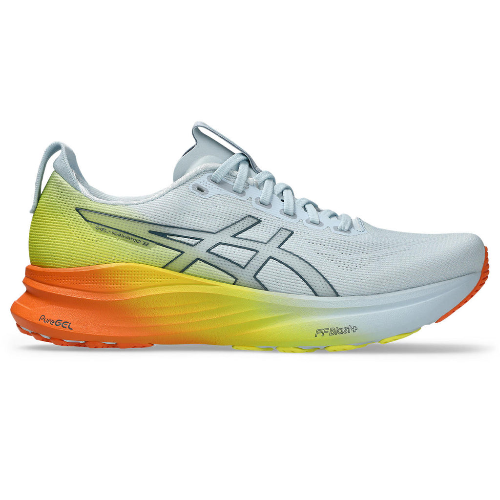 Asics Gel-Kayano 31 Light Blue / Lime / Orange Gradient