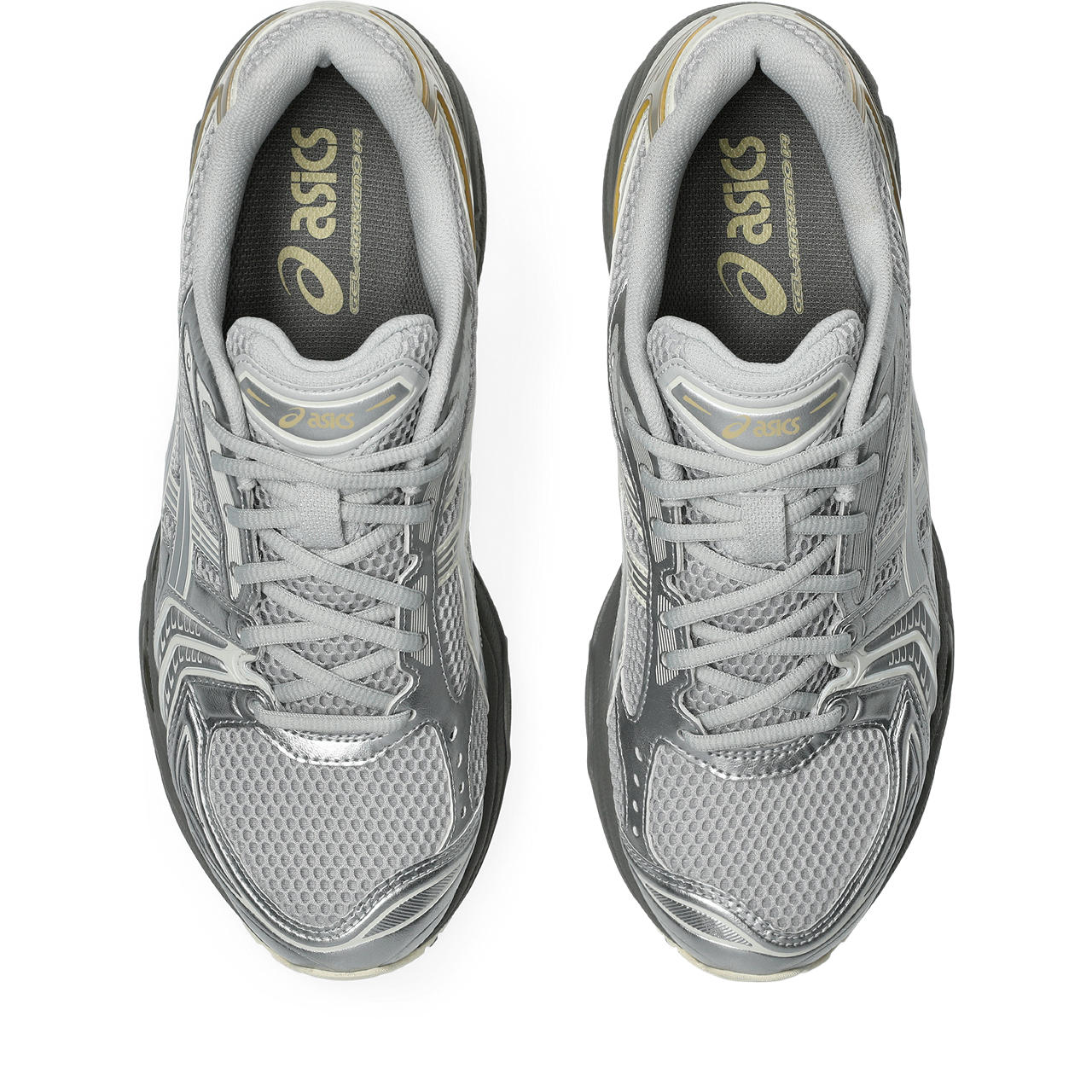 Asics Gel-Kayano 14 Grey / Metallic Silver / Champagne Gold
