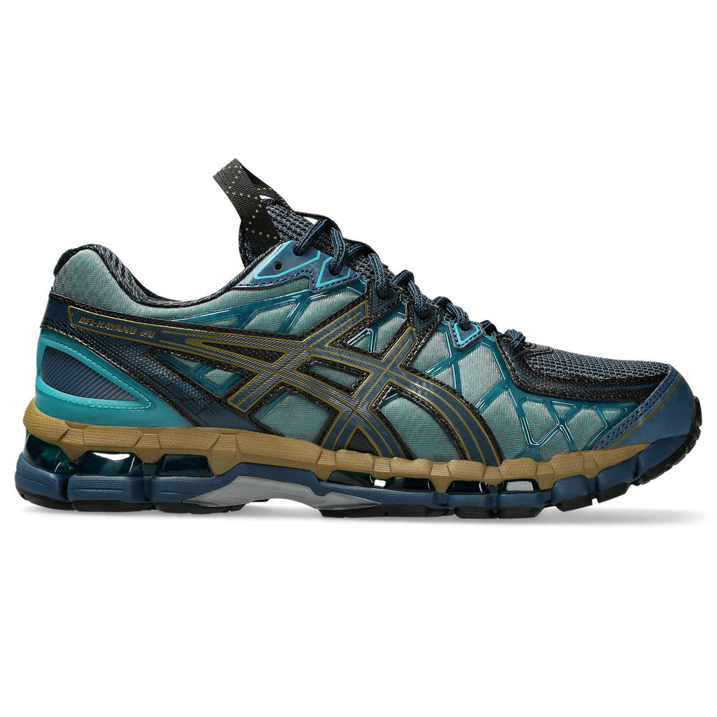 Asics Gel-Fujitrabuco Blue / Teal / Gold / Tan