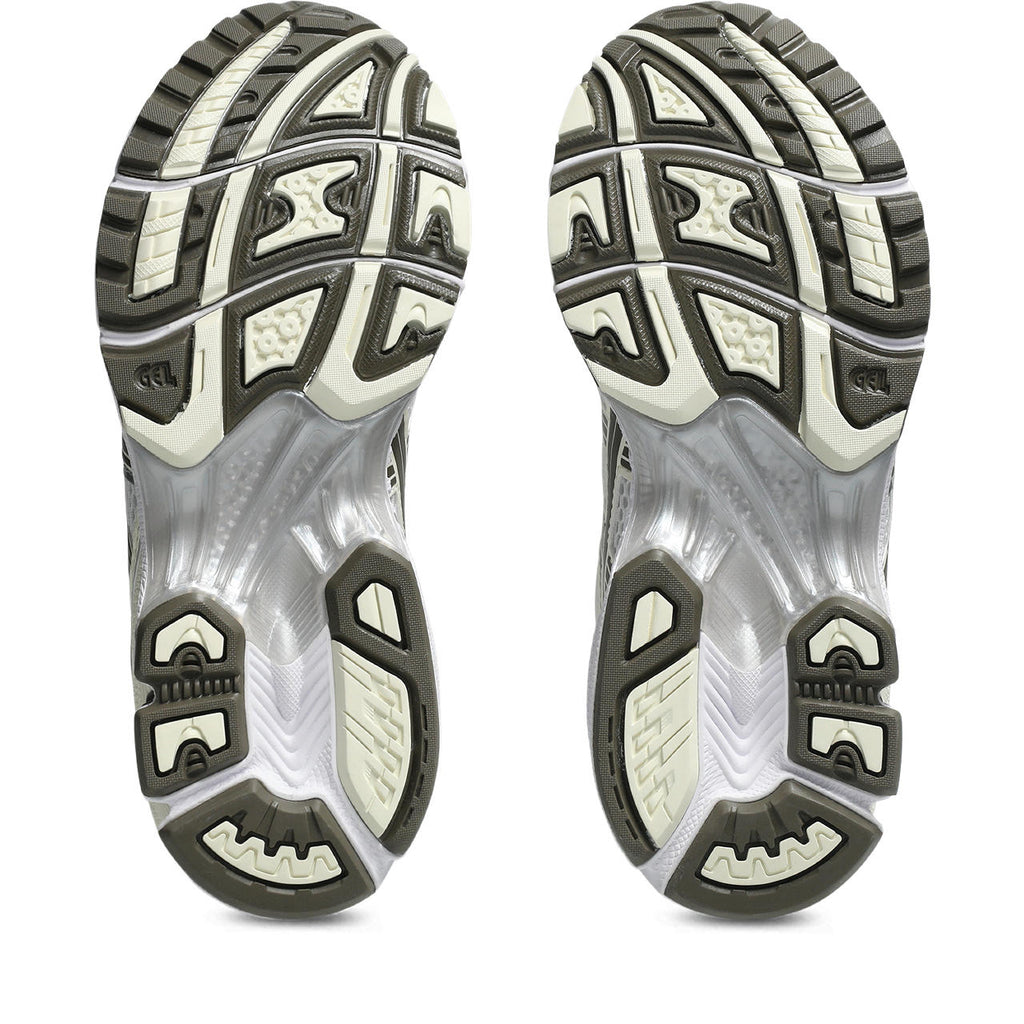 Asics Gel-Kayano 14 White / Olive / Metallic Silver