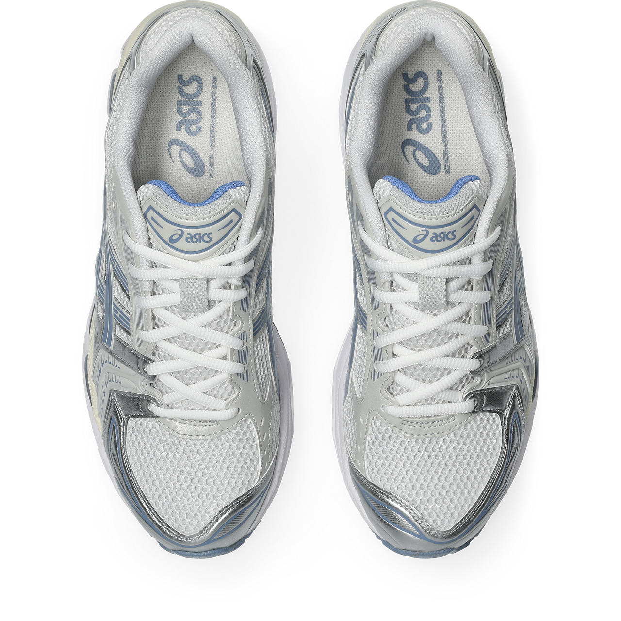 Asics Gel-Kayano 14 White / Metallic Silver / Dusty Blue