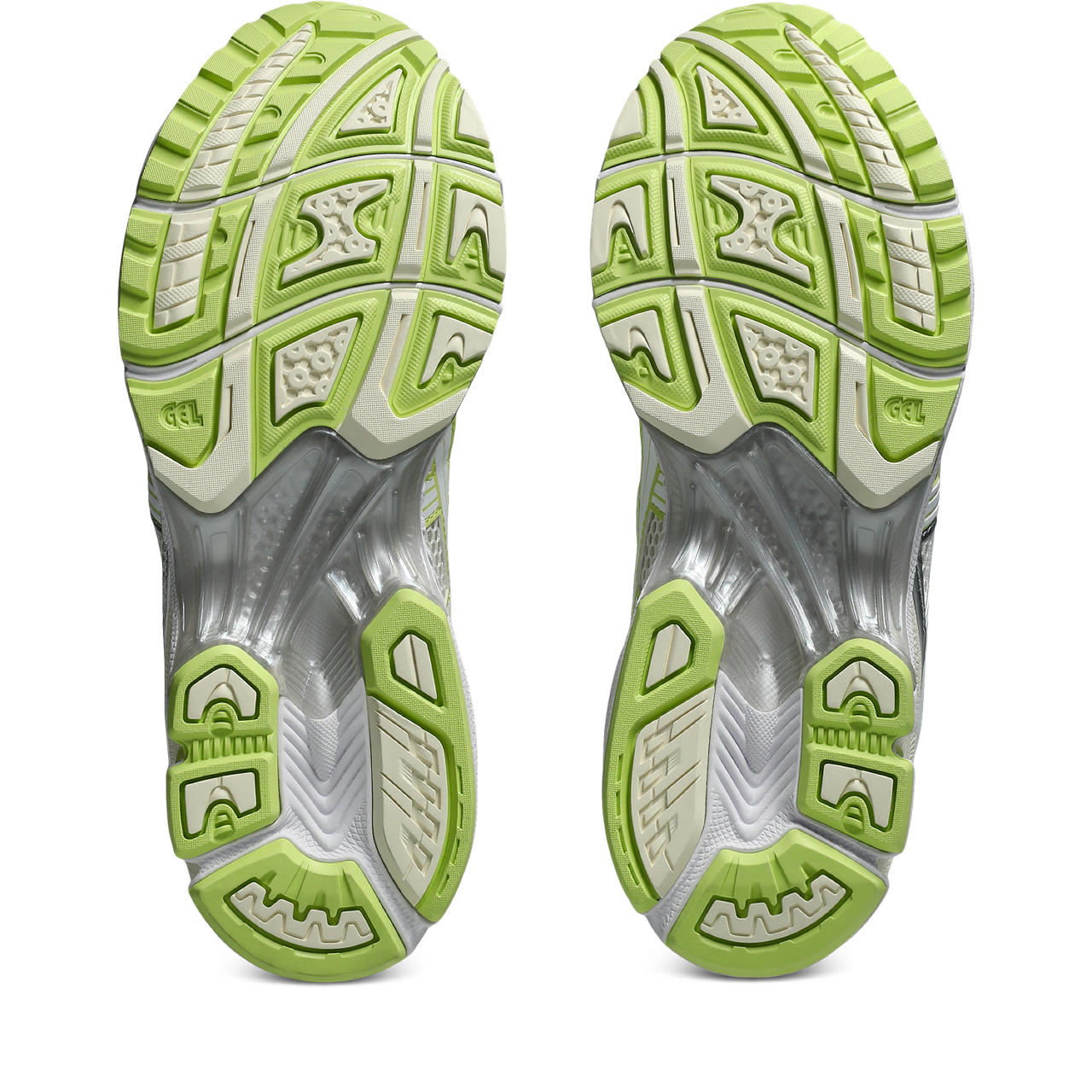 Asics Gel-Kayano 14 White / Metallic Silver / Lime Green