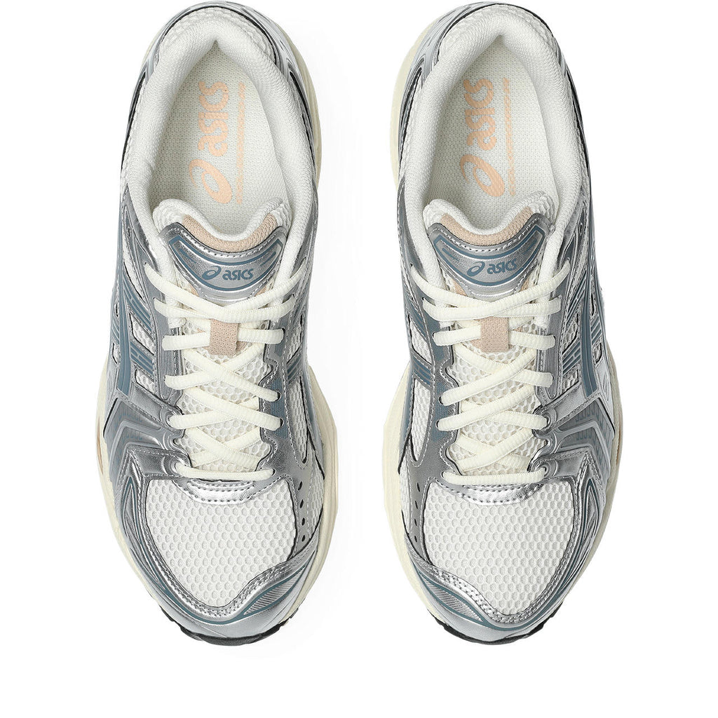 Asics Gel-Kayano 14 Cream / Metallic Silver / Slate Blue
