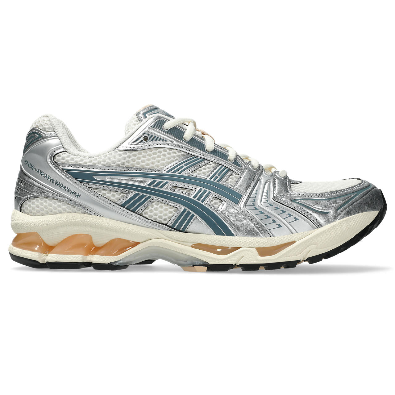 Asics Gel-Kayano 14 Cream / Metallic Silver / Slate Blue