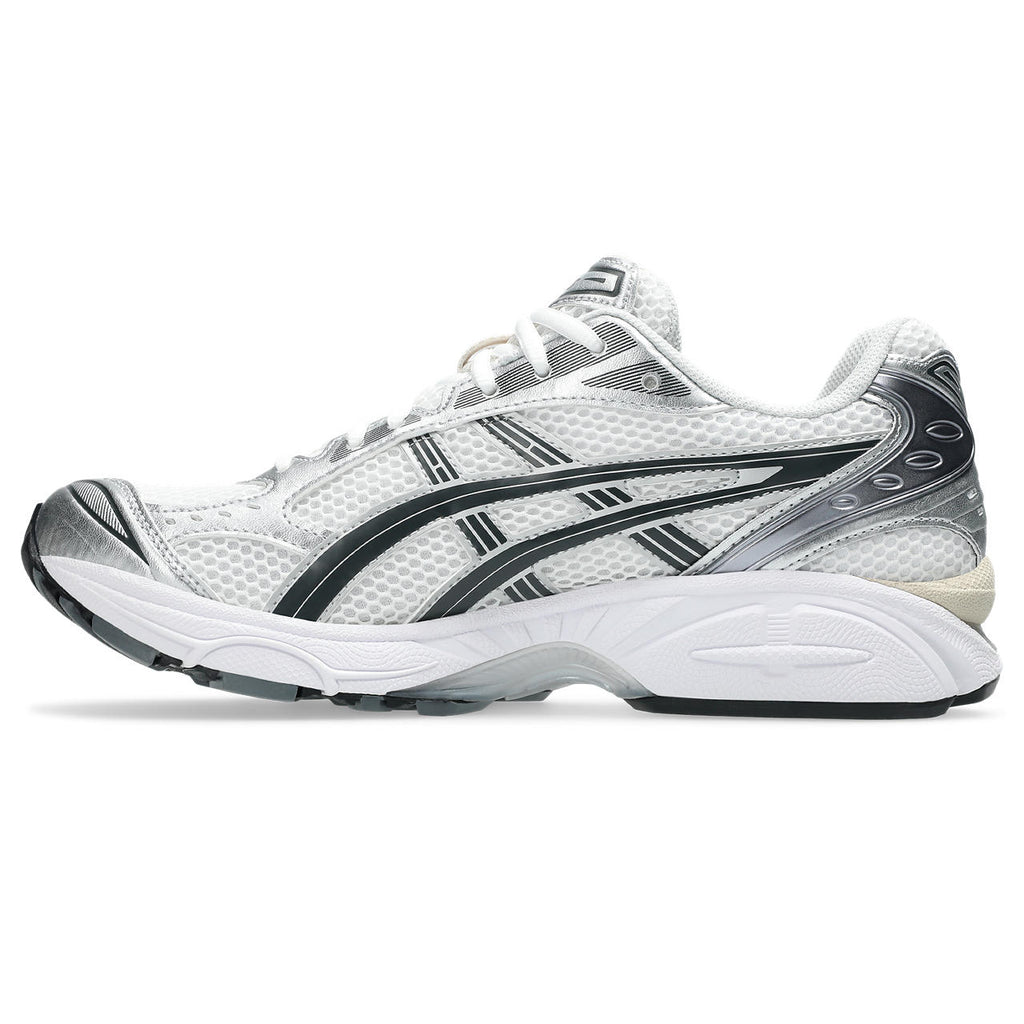 Asics Gel-Kayano 14 White / Metallic Silver / Dark Green