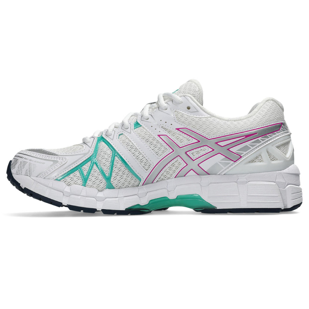 Asics Gel-Fujitrabuco White / Silver / Teal / Magenta