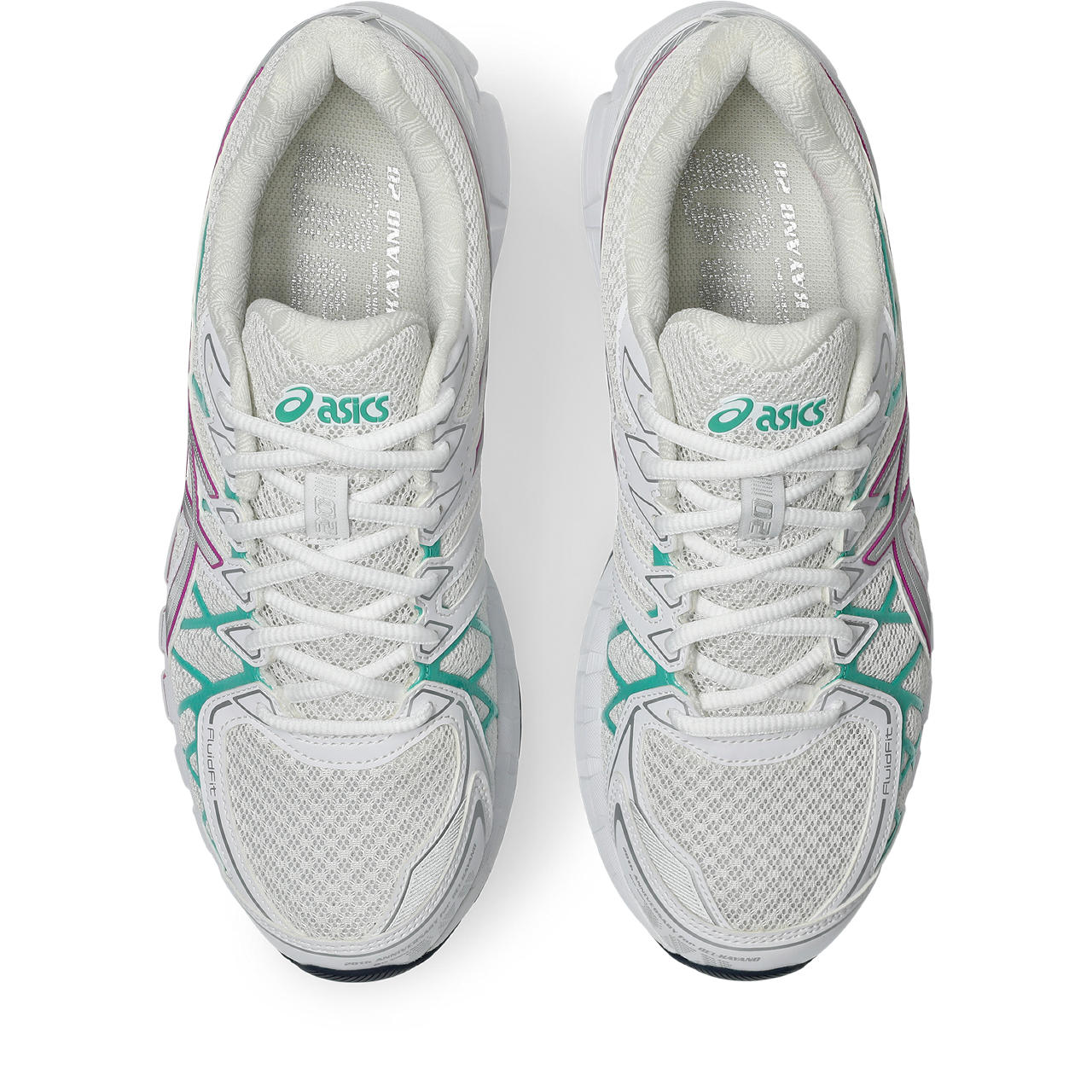 Asics Gel-Fujitrabuco White / Silver / Teal / Magenta