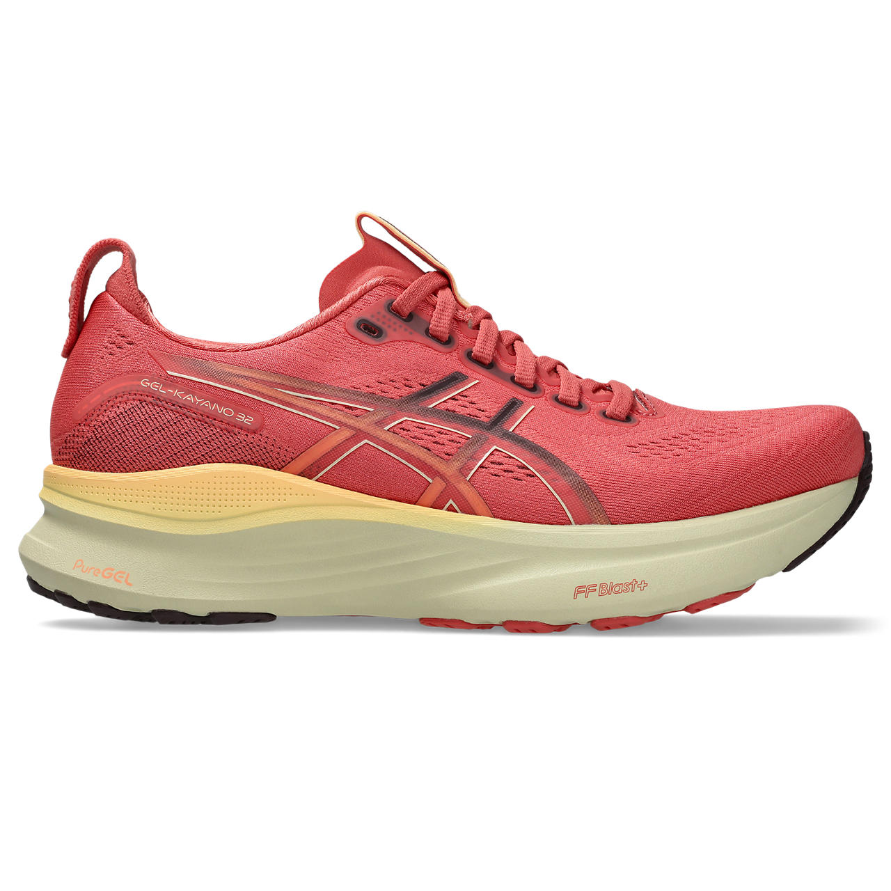 Asics Gel-Kayano Red / Olive / Beige