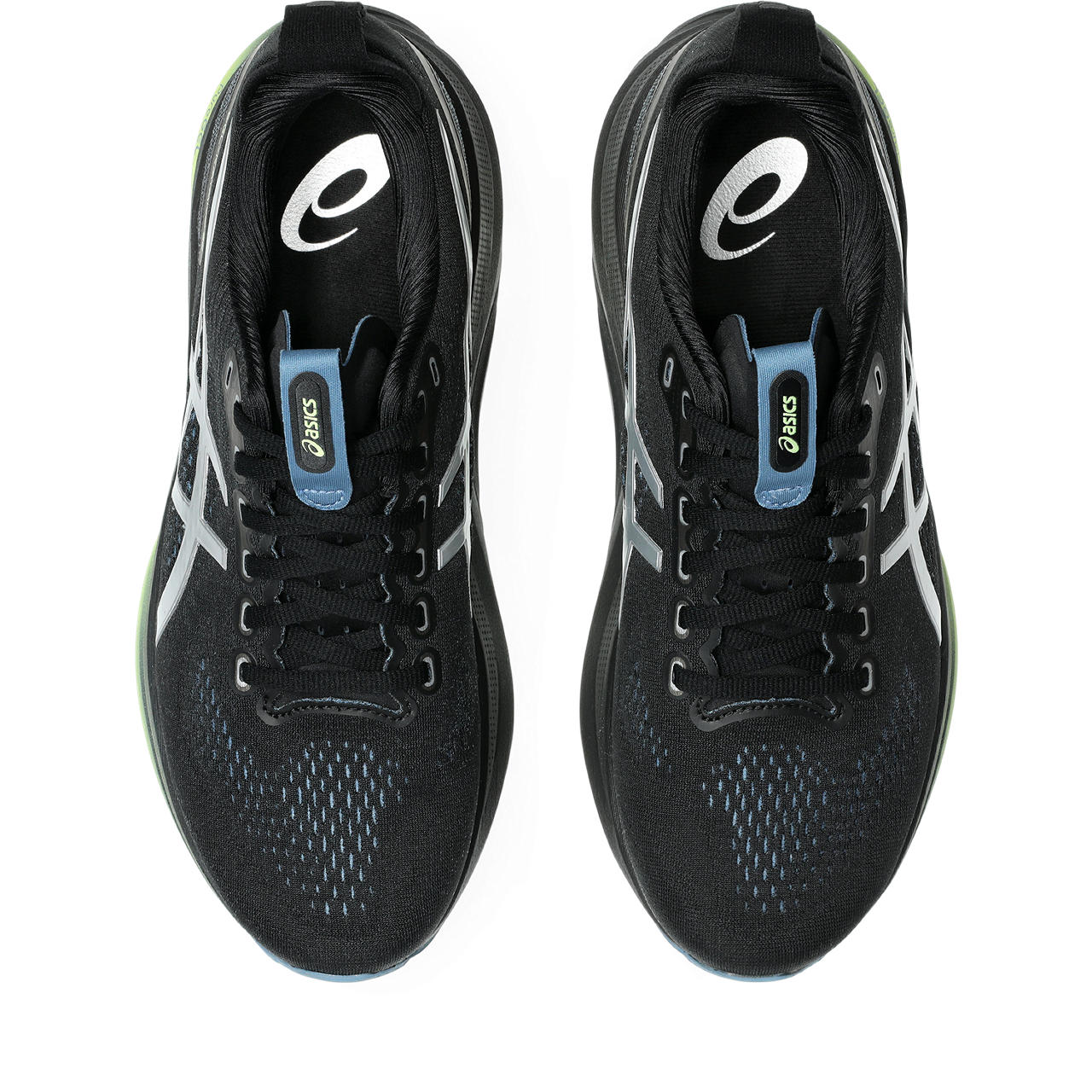 Asics Gel-Kayano 32 Black / Metallic Silver / Neon Green