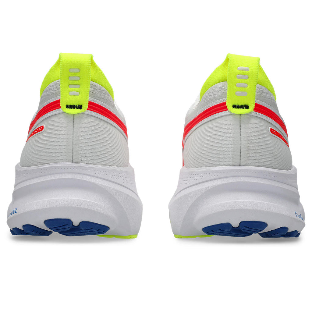 Asics Gel-Kayano 32 White / Red / Neon Yellow