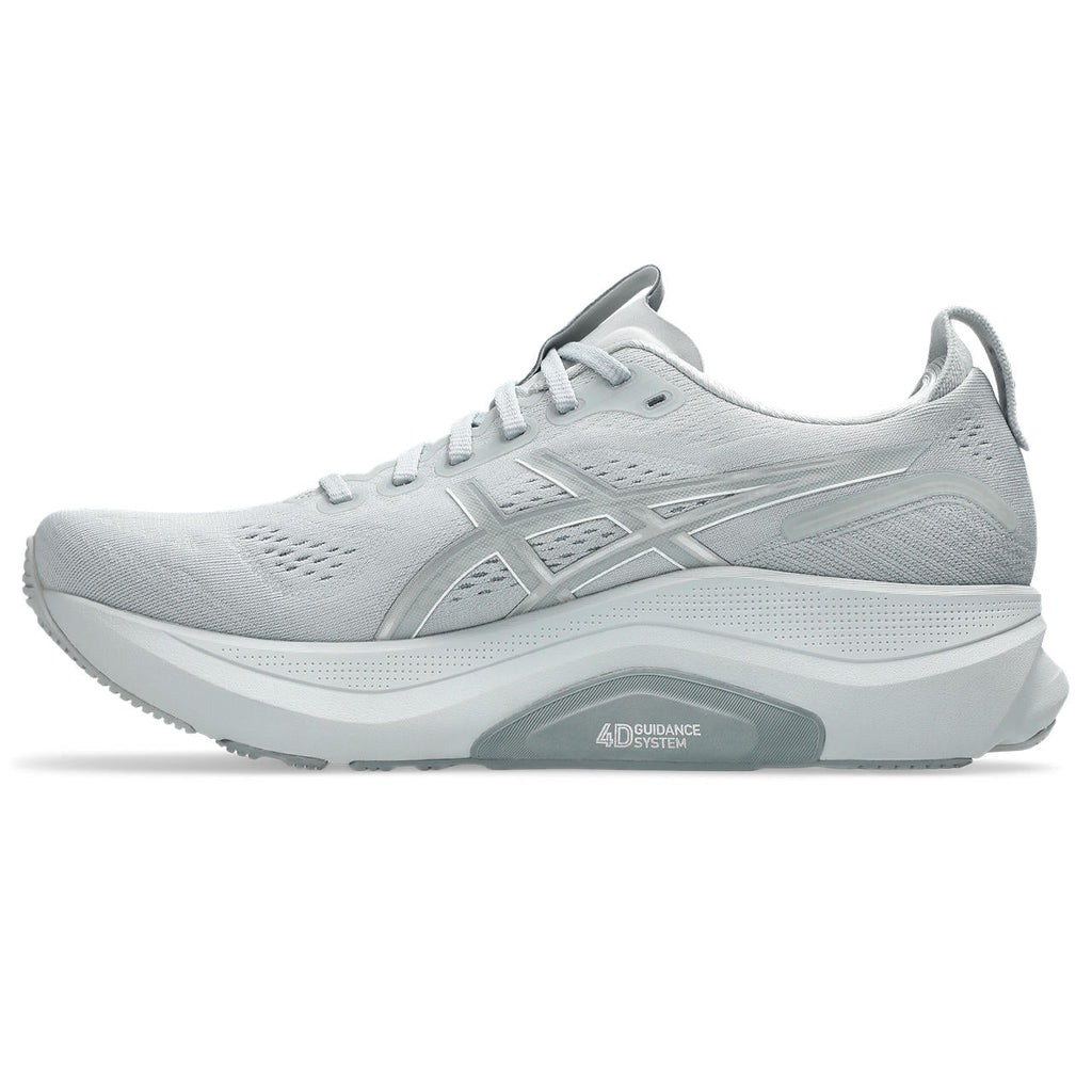 Asics  shoes  neutral running shoes mens  sneakers Gel-Kayano 32 Light Gray / Bright Green