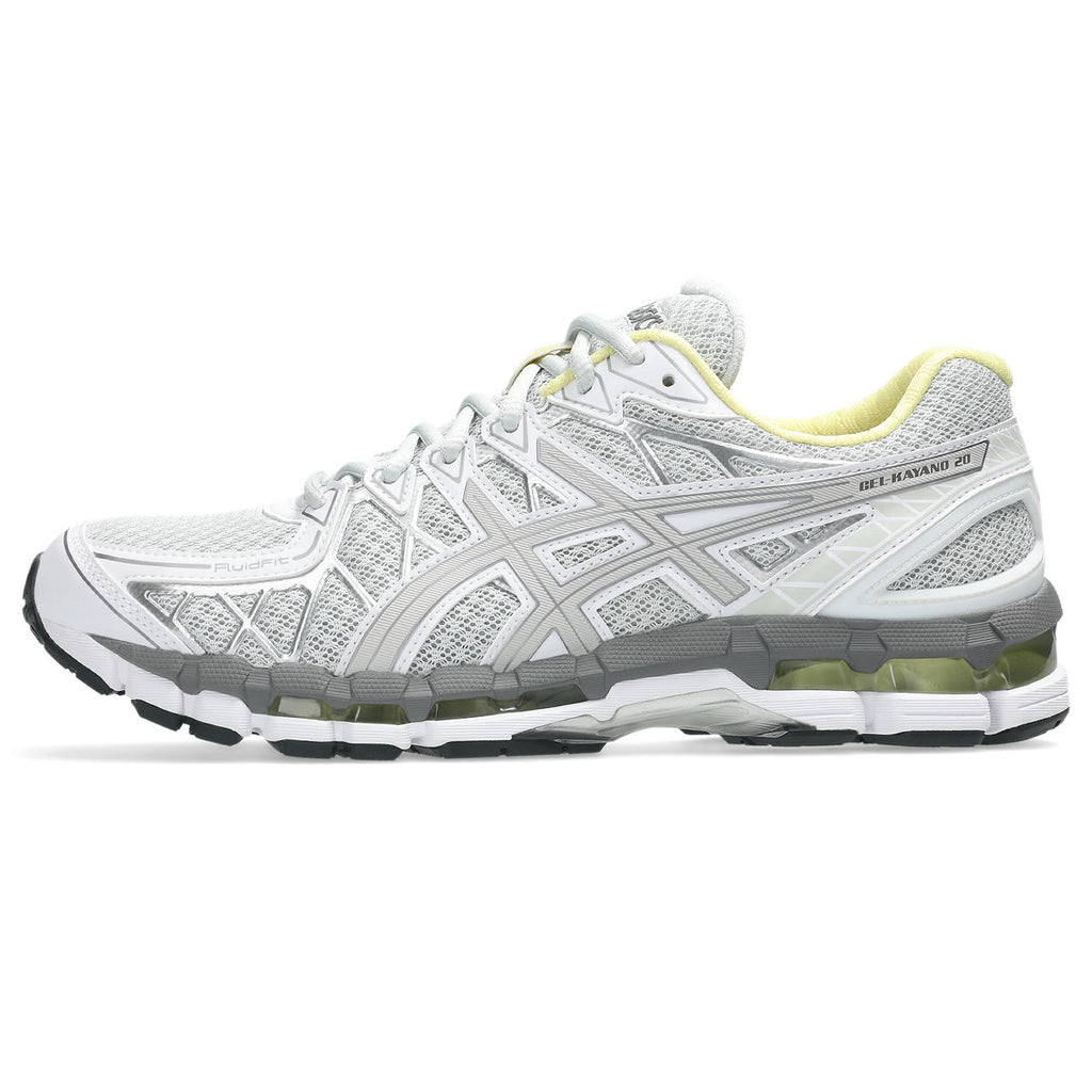 Asics Gel-Kayano 20 White / Silver / Pale Yellow