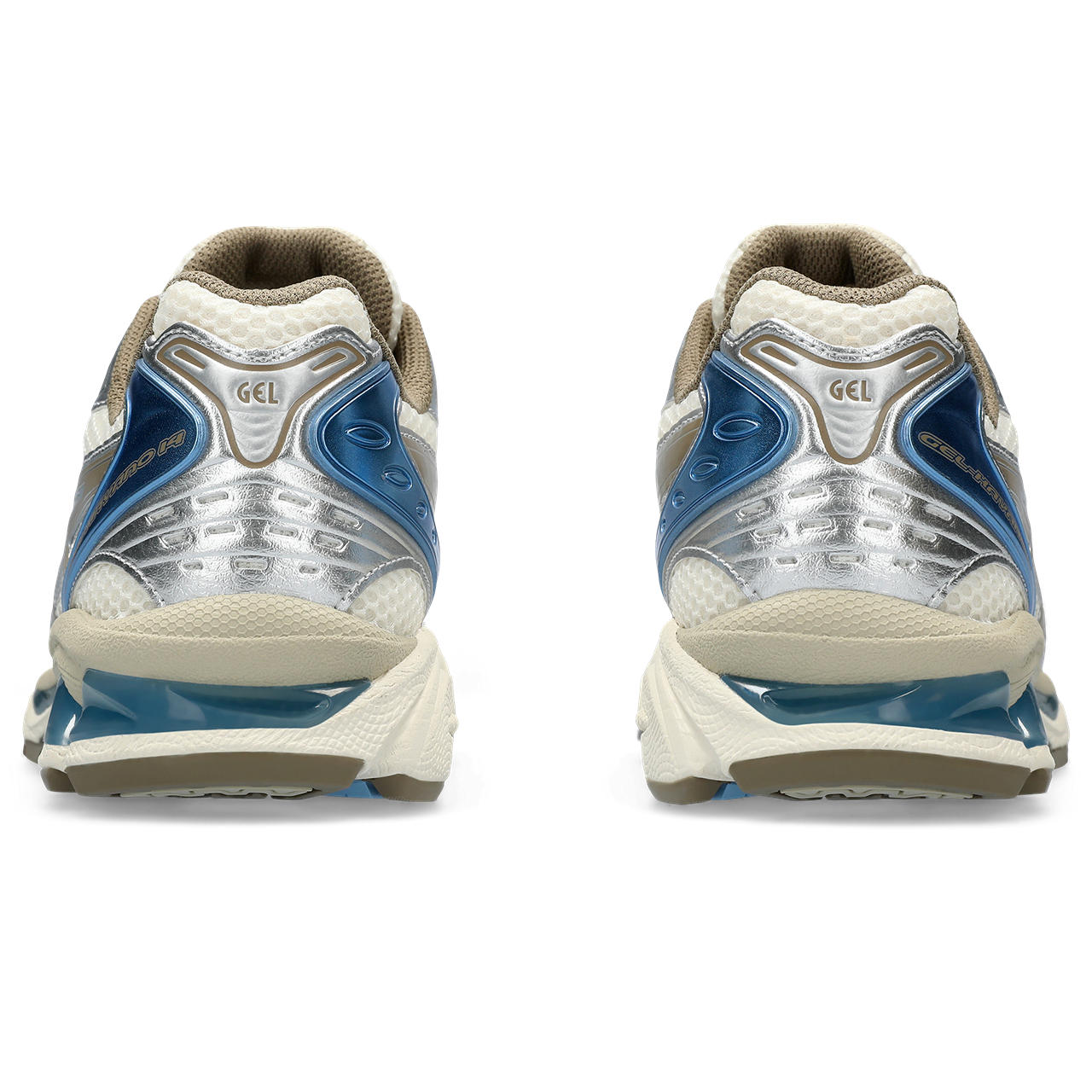 Asics Gel-Nimbus 9 Silver / Cream / Brown / Blue