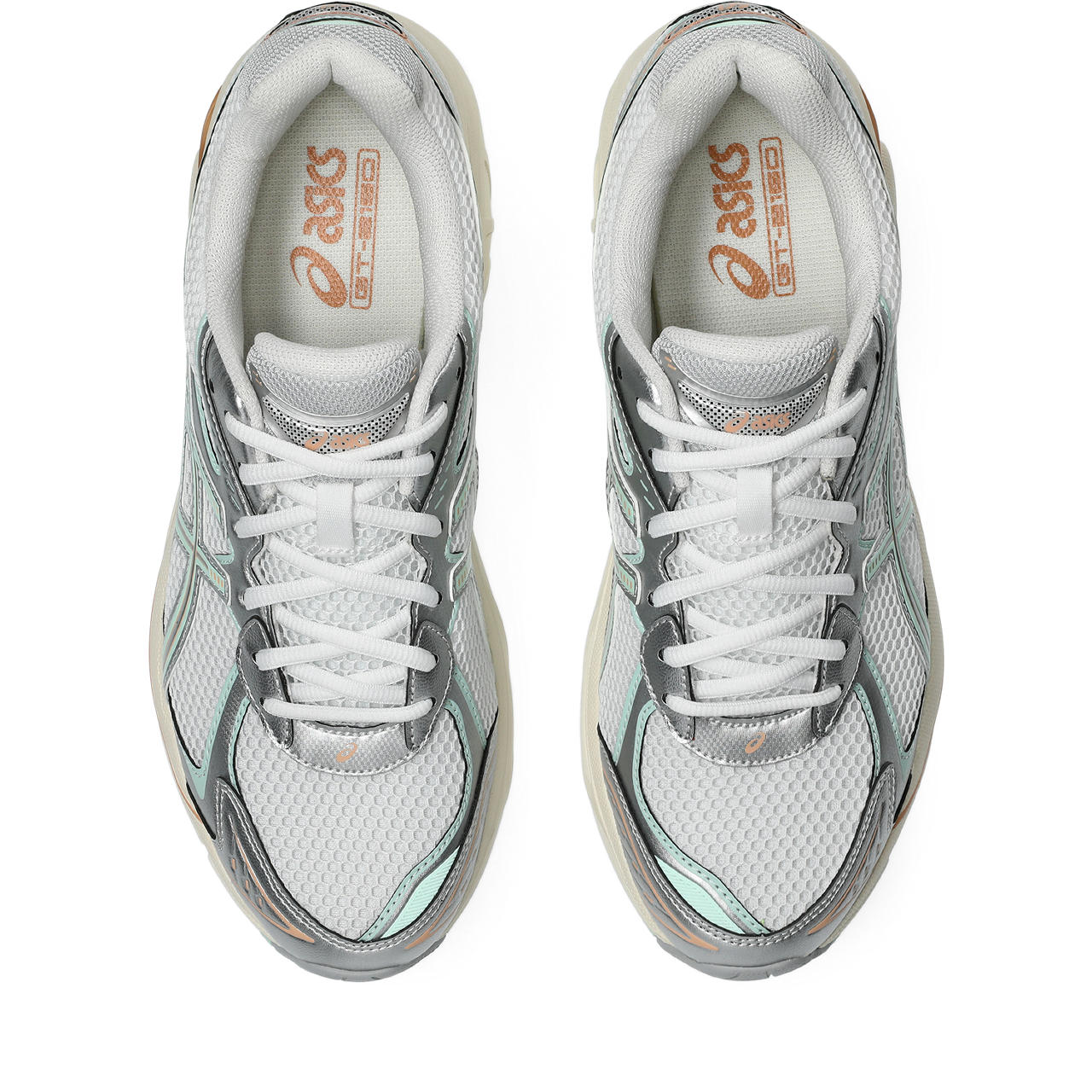 Asics GT-2160 Silver / Mint / Peach