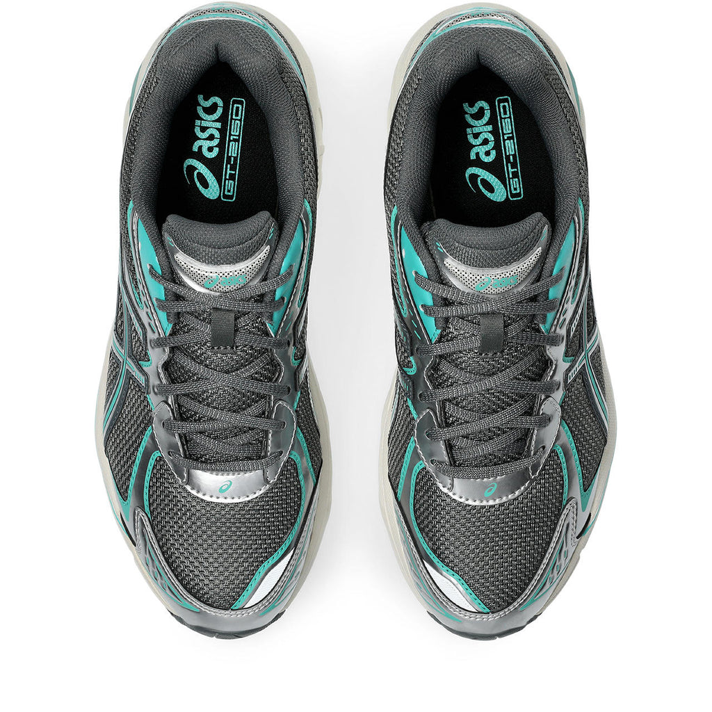 Asics GT-2160 Dark Gray / Silver / Turquoise