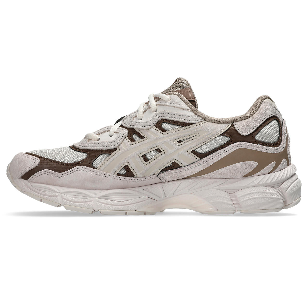 Asics Gel-NYC – Cream/Brown Sneaker