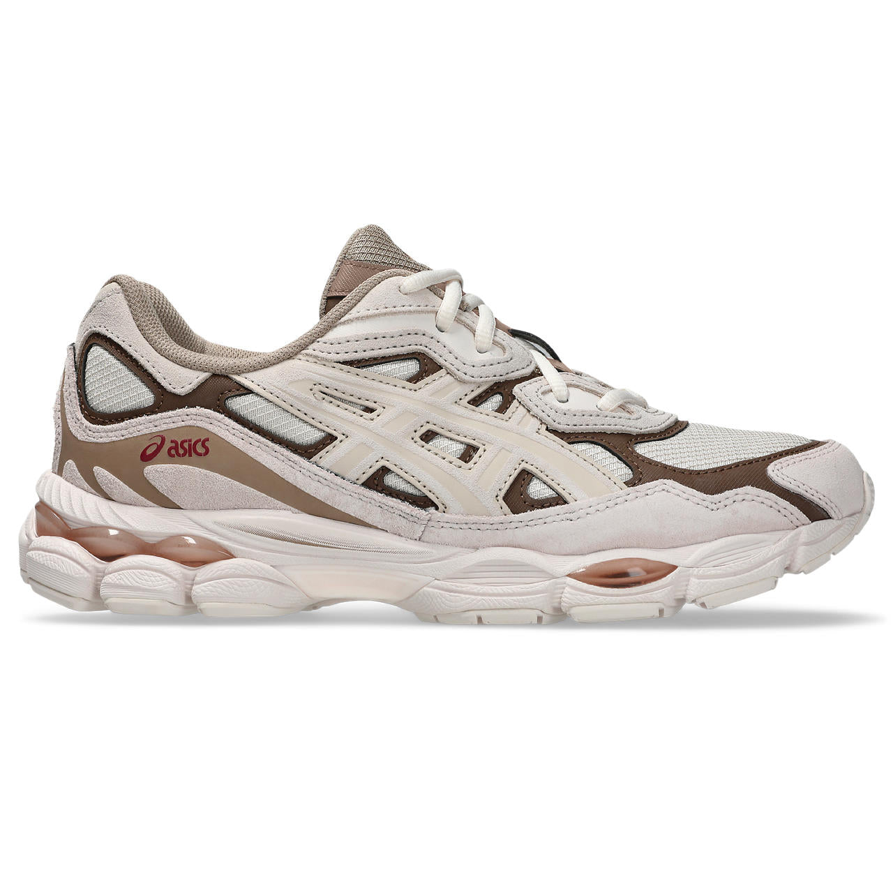 Asics Gel-NYC – Cream/Brown Sneaker