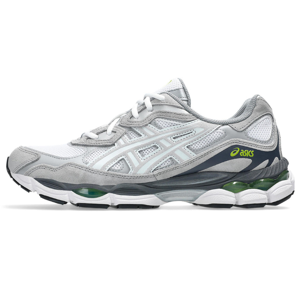 Asics Gel-Nimbus 24 – White/Light Grey/Navy Sneaker