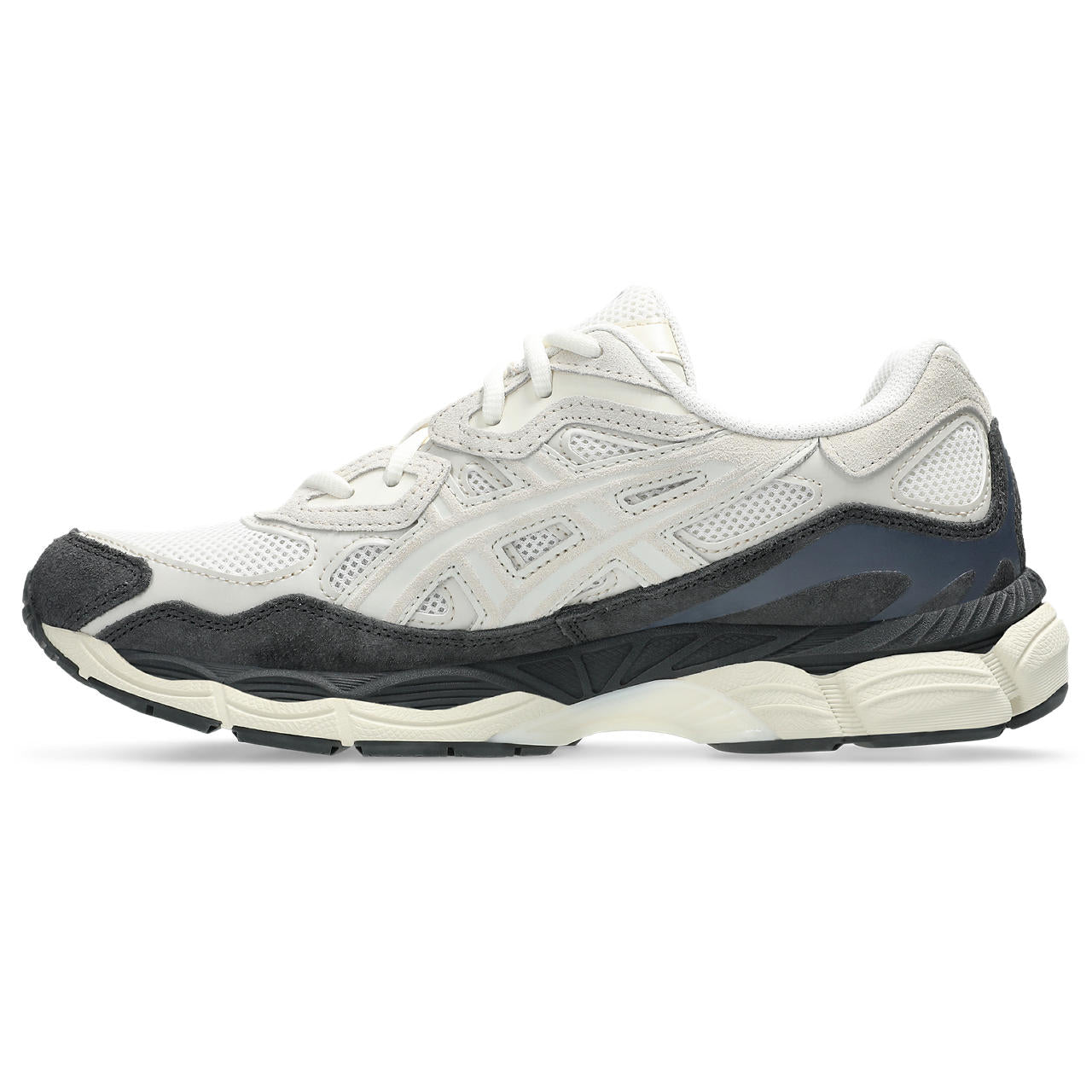 Asics Gel-Nimbus 24 – Cream/Black/Navy Sneaker