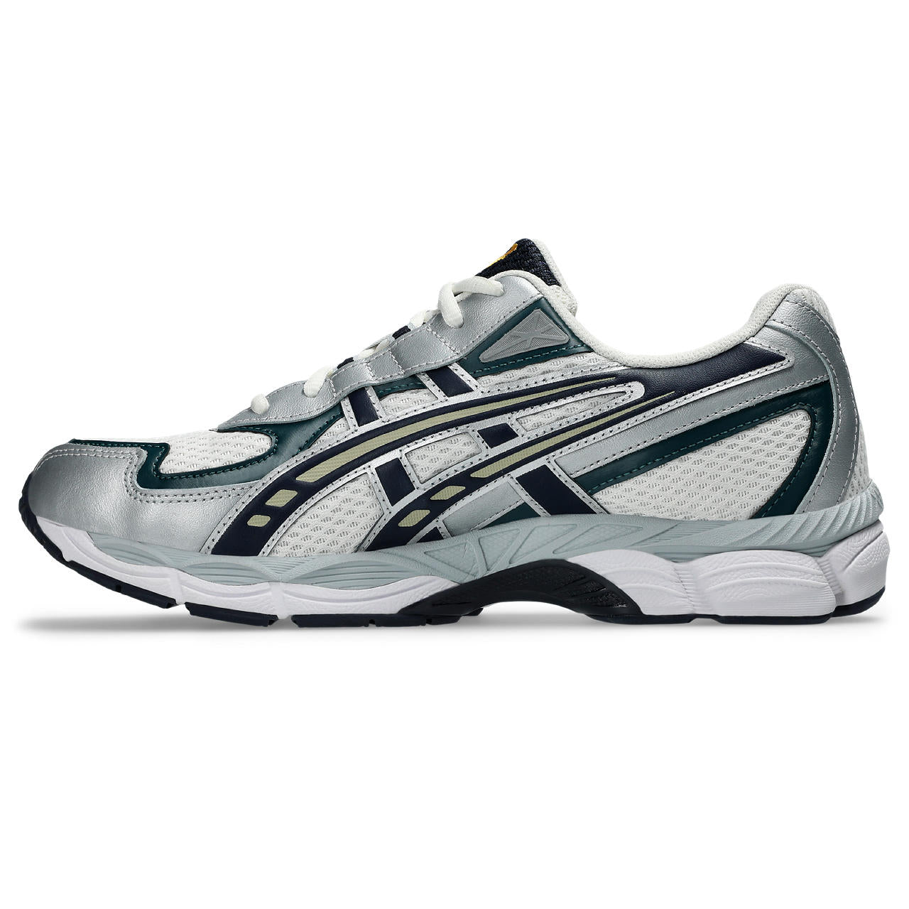 Asics Gel-Kayano 14 – Silver/Green/Navy Sneaker