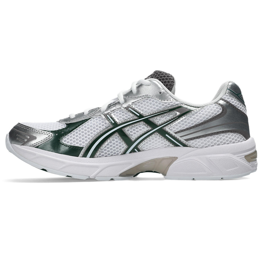 Asics Gel-1130 – White/Silver/Dark Green Sneaker