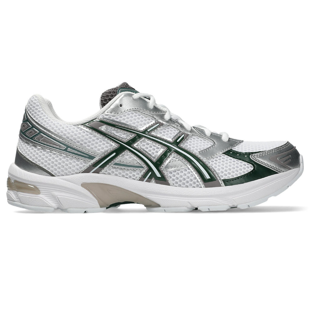 Asics Gel-1130 – White/Silver/Dark Green Sneaker