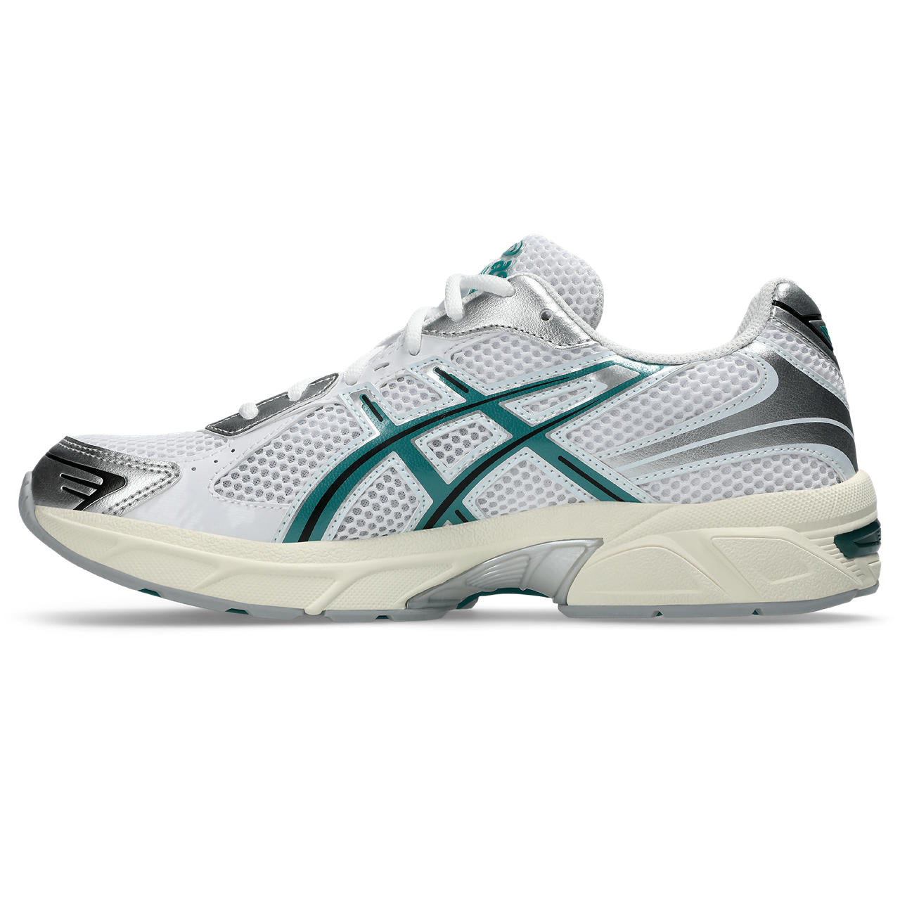 Asics Gel-1130 – White/Silver/Teal Green Sneaker